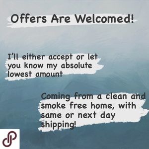 OFFERS ARE WELCOME